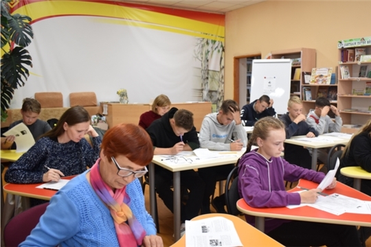 «Диктант Победы» в Кашмашской сельской библиотеке