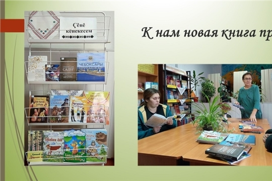 В Шешкарскую сельскую библиотеку поступили новые книги