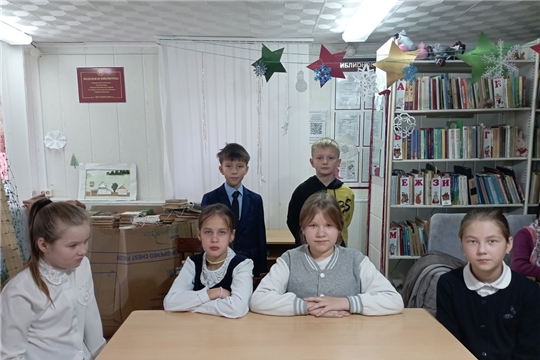 Познавательная игра «Говорун-шоу» в Шомиковской сельской библиотеке