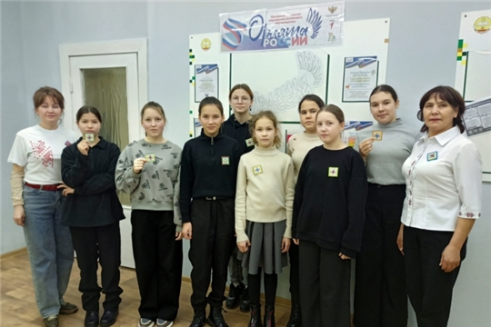 Мастер-класс по изготовлению броши с чувашским орнаментом в Юськасинской сельской библиотеке