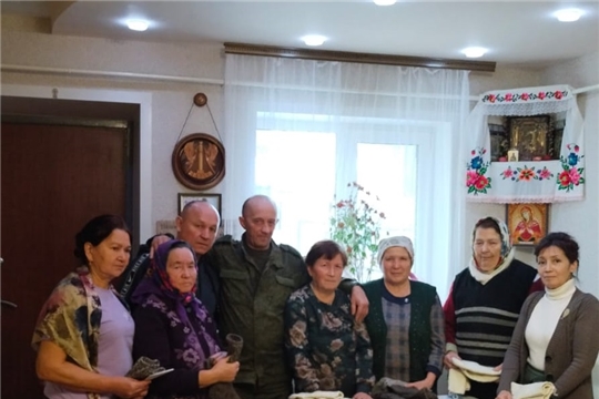 Подари солдату тепло