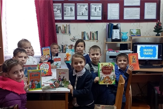 Игровой час «Здравствуй, Зимушка-зима!» в Чуманкасинской сельской библиотеке