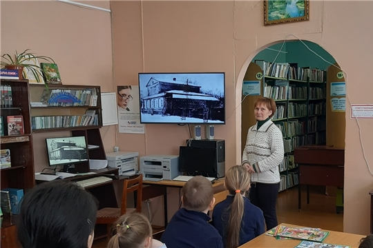 Литературная гостиная «Учитель русских учителей» в Санкинской сельской библиотеке