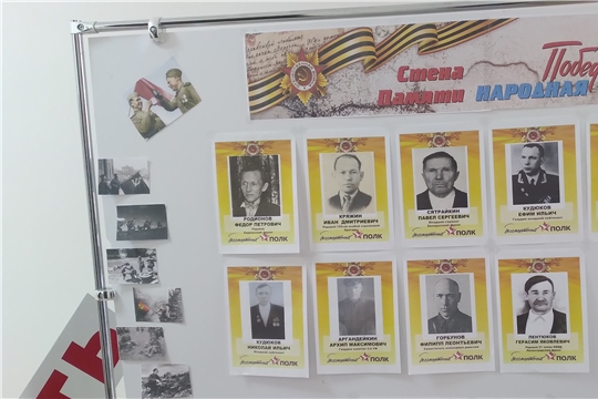 Патриотическая акция «Стена Памяти» в центральной библиотеке