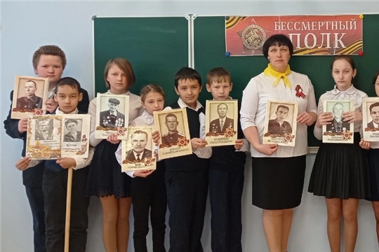 Урок-памяти "Маленькие герои большой войны" в Питеркинской сельской библиотеке