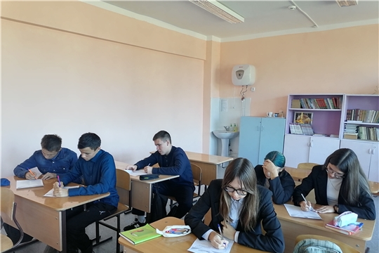 Литературный диктант в Атнарской сельской библиотеке