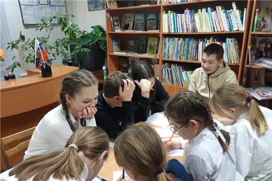 Квест "В мире профессий" в Черепановской сельской библиотеке