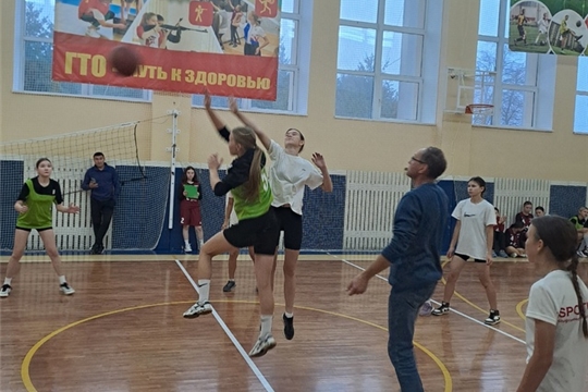 Первенство Моргаушского муниципального округа по баскетболу среди девушек