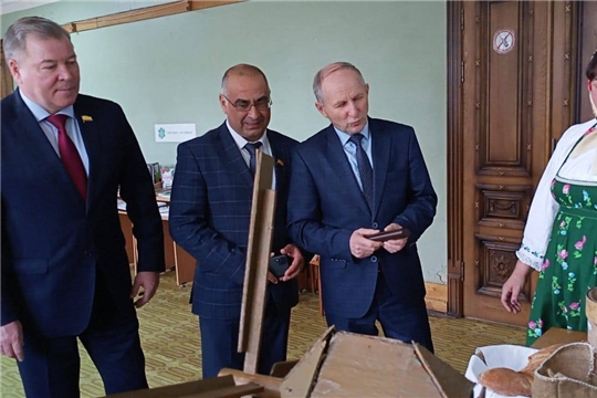 Экспонаты музея на праздновании Дня сельского хозяйства