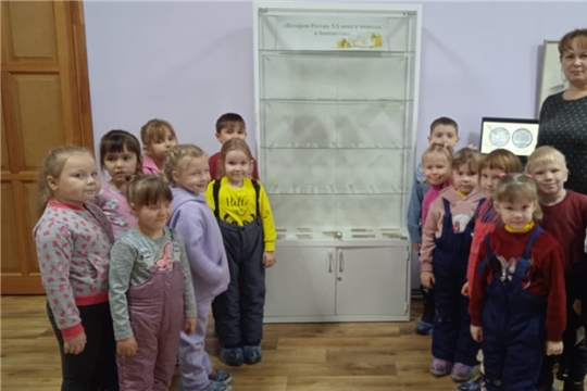 Музей посетили воспитанники старшей группы «Гномики» МАДОУ «Солнышко»