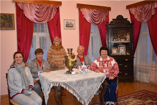 Именитые спортсмены в музее