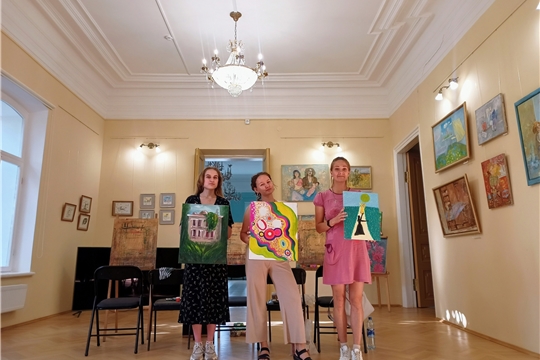 Мастер-класс в рамках "Женского клуба" при художественной галерее