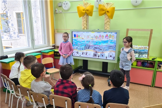 Друзья на связи – дошколята "Журавлика" поздравили энергетиков