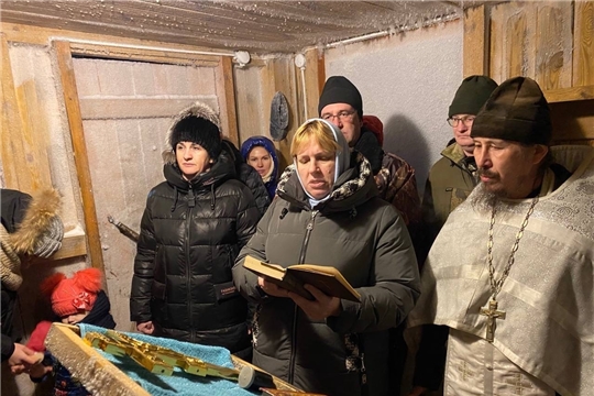 Встретили православный праздник Крещение Господне