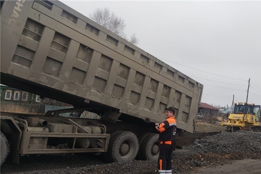 В округе приступили к восстановлению участков дорог, поврежденных при строительстве трассы М-12