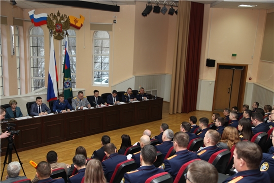 На расширенном заседании коллегии следственного управления Следственного комитета РФ по Чувашской Республике подведены итоги работы ведомства за 2024 год