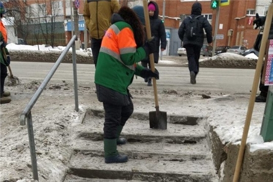 ЦУР Чувашии озвучил снежную статистику января