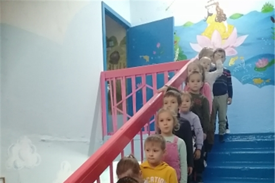 Правила поведения на лестнице