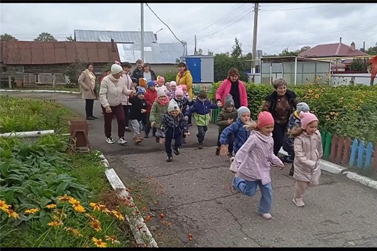Кросс Нации в детском саду "Ромашка"