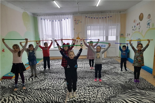 Утро начинается с зарядки!