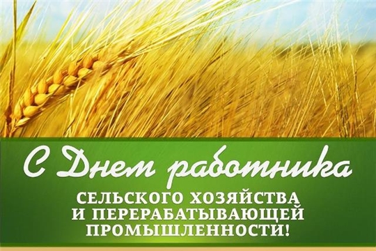 Поздравление директора ФГБУ "Россельхозцентр" Александра Малько с Днем работника сельского хозяйства и перерабатывающей промышленности