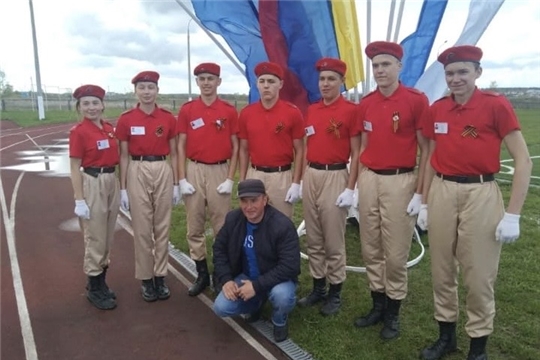 Спортсмены отделения вольной борьбы приняли участие в военно-патриотической игре Орленок и Зарница