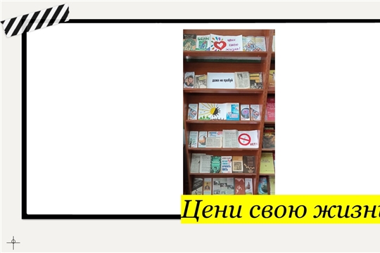 Книжно- иллюстративная выставка «Цени свою жизнь» (Чукальская с/б)