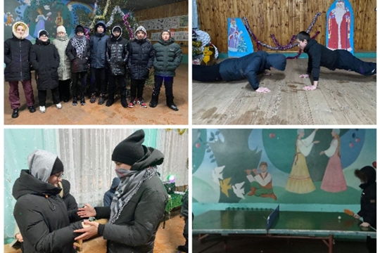 5 января в Байдеряковском СК  прошли спортивные конкурсы и игры.