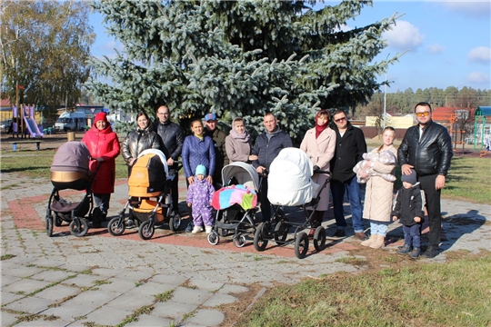 В Шемуршинском округе заложена «Аллея новорожденных»