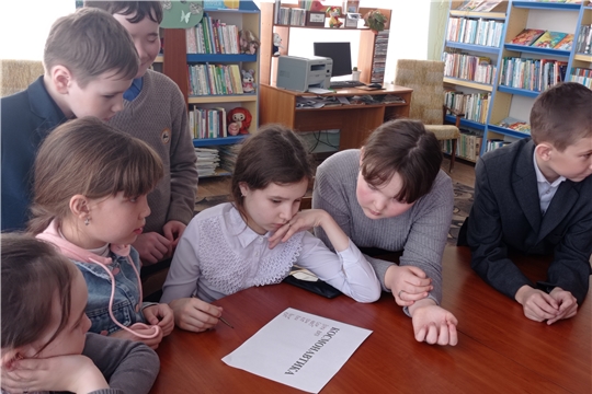 Познавательный час «Весёлый космодром» в Туванской сельской библиотеке им. Г. И. Фёдорова