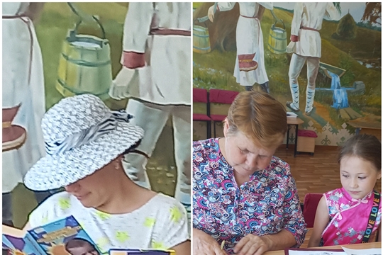 Выставка ««Семья – любви великой царство»» ко Дню семьи любви и верности (Егоркинская библиотека)