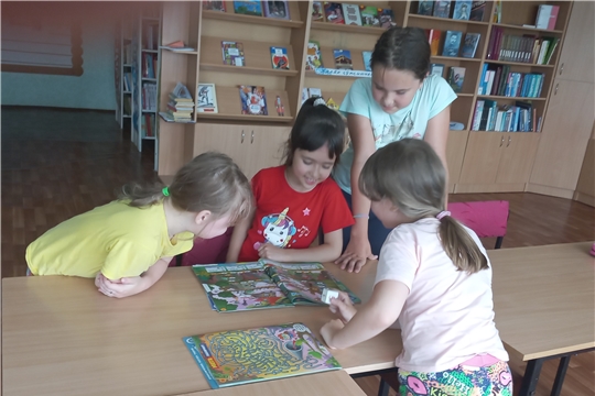 Настольные игры «Игротека в библиотеке» в Егоркинской библиотеке