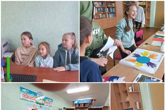 В Егоркинской сельской библиотеке прошел час истории «В единстве народа - сила страны»