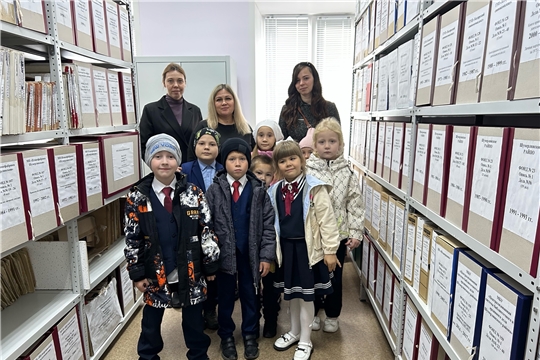 Экскурсия для первоклашек.