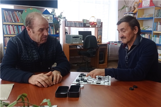 Шашечный турнир «Твой ход» в Туванской сельской библиотеке им. Г. И. Фёдорова