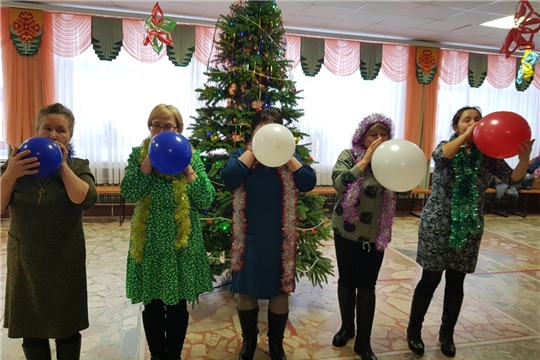 Новогодний квиз «Новогодняя перезагрузка» в Туванской сельской библиотеке им. Г. И. Фёдорова