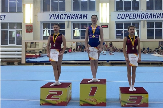 Поздравляем победителя и призеров в личном многоборье чемпионата Чувашской Республики по спортивной гимнастике 2025