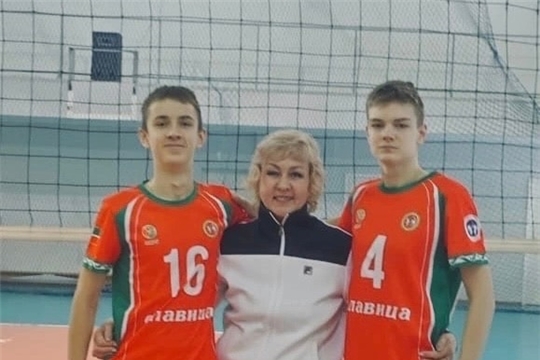 Спортсмены школы участники профильной программы по волейболу «Путь Чемпиона»