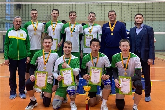 Спортсмены Чувашского ГАУ победители Универсиады вузов по волейболу среди юношей