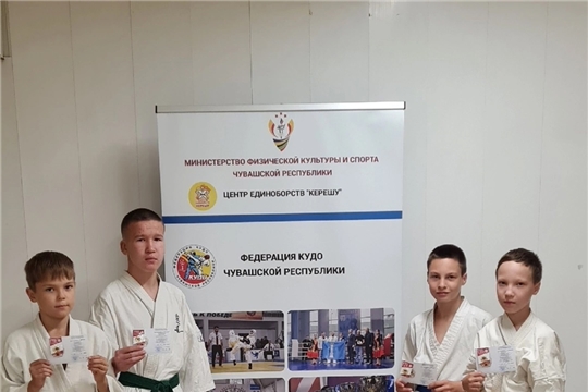 Чувашские кудоисты успешно сдали нормативы ГТО