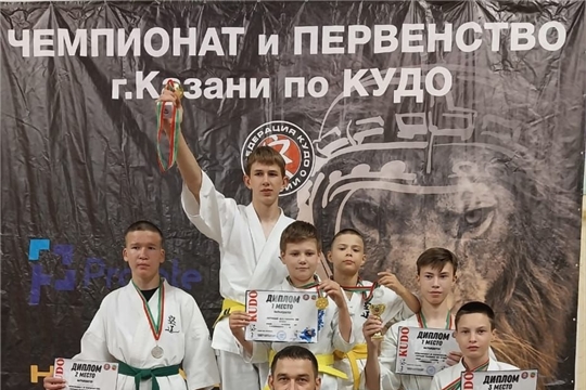2 золота, 3 серебра - таков улов медалей спортсменов БУ ДО «СШ №11» по КУДО!