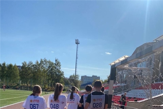 Волейболисты БУ ДО «СШ №11» показали отличные результаты на сдаче ГТО!