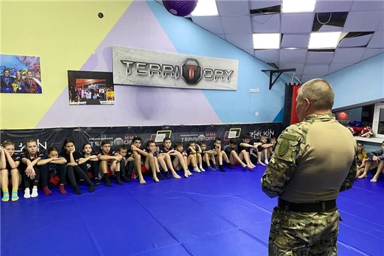 Урок мужества прошёл для воспитанников СШ №11