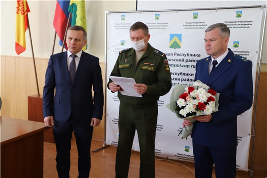 24 января 2022 года в актовом зале администрации Комсомольского района состоялось вручение удостоверения к государственной награде СССР