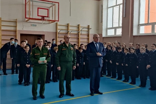 4 марта курсант 3 го курса КВТККУ (Казанское Высшее Танковое  Командное Ордена Жукова  Краснознаменное Училище)  Денис Фёдоров посетил военный комиссариат г. Канаш, Канашского и Янтиковского районов с целью беседы с будущими кандидатами в высшие учебные заведения МО РФ