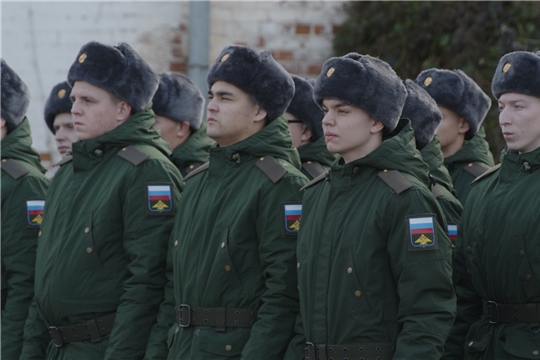 Новобранцев из Чувашии начали отправлять в воинские части