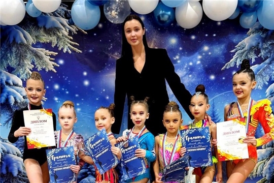 Разыграны награды чемпионата и первенства Чувашии по художественной гимнастике