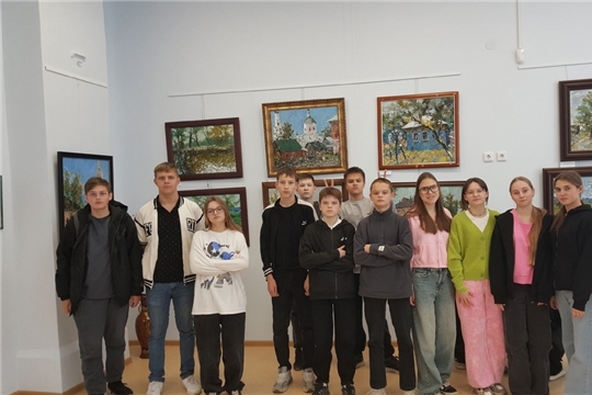 У нас в гостях школьники г. Новочебоксарска.