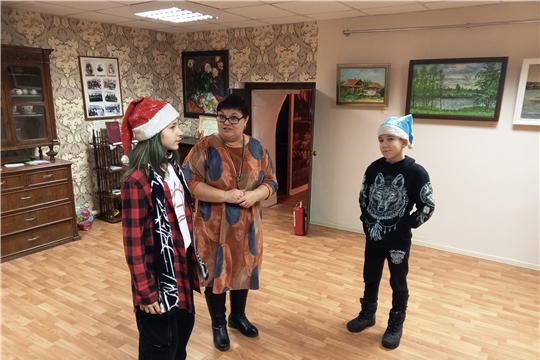 Зимние праздники в музее