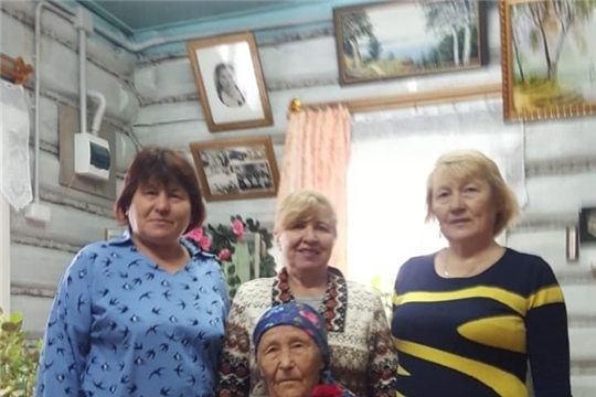 В Новобуяновской библиотеке день пожилых людей "Спасибо вам за доброту"